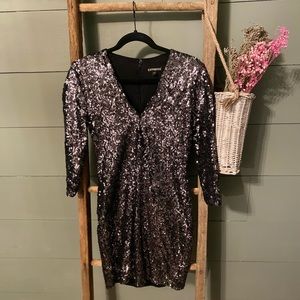 Express Sequin Dress